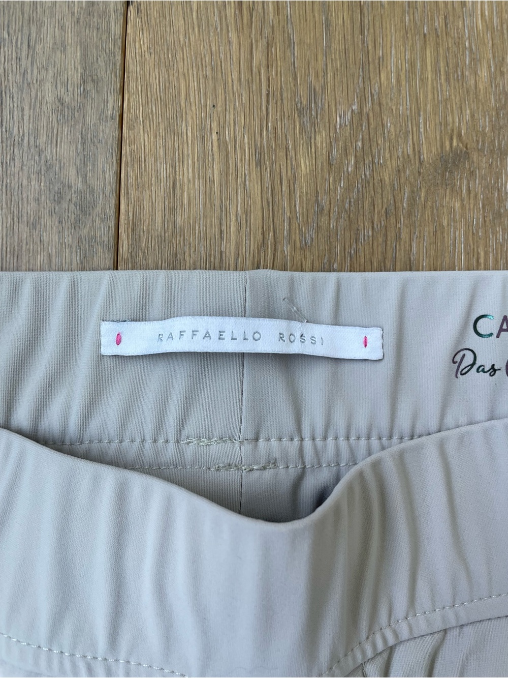 RAFFAELLO ROSSI Light Gray Jogger Pants 24 size 4 - Picture 4 of 7
